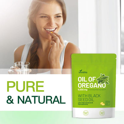 Oil of Oregano with Black Seed Oil