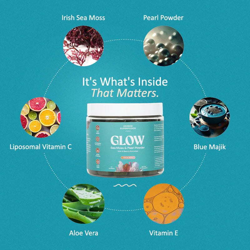 Sea Moss & Pearl Powder Glow Gummies