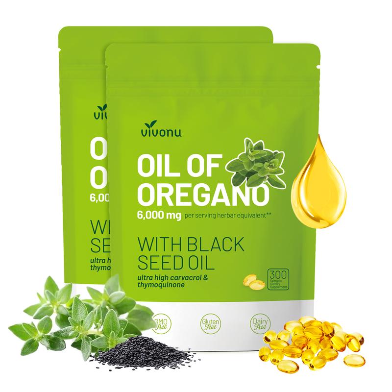 Oil of Oregano with Black Seed Oil